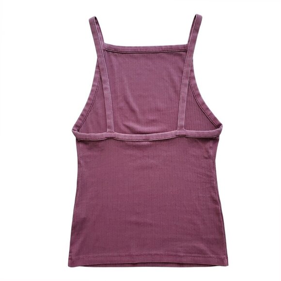 Free People Tank Top Dark Pink Size S - Picture 8 of 16